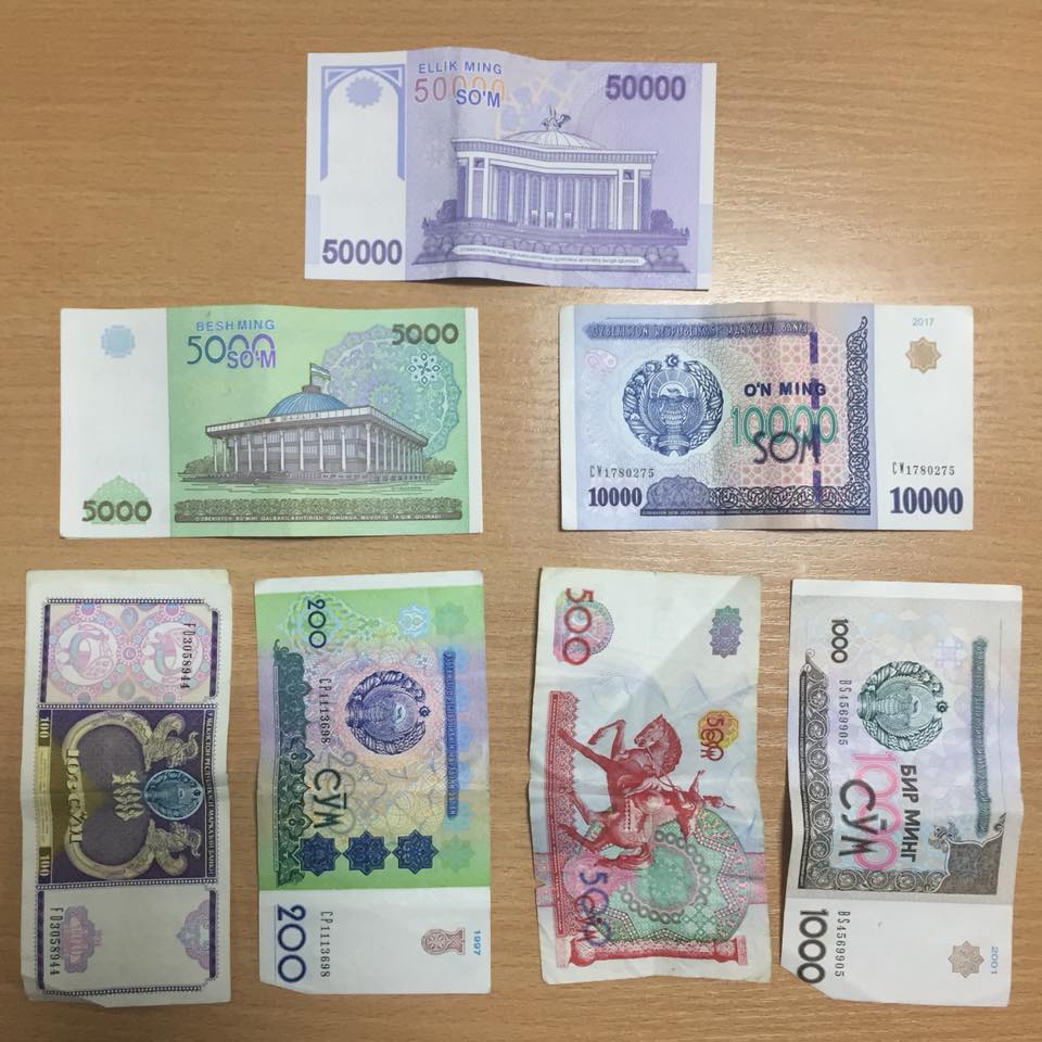 counterfeit currency in uzbekistan