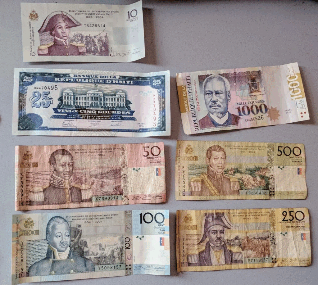 counterfeit currency in haiti