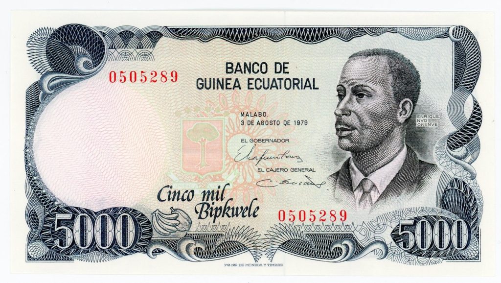 counterfeit currency in equatorial guinea