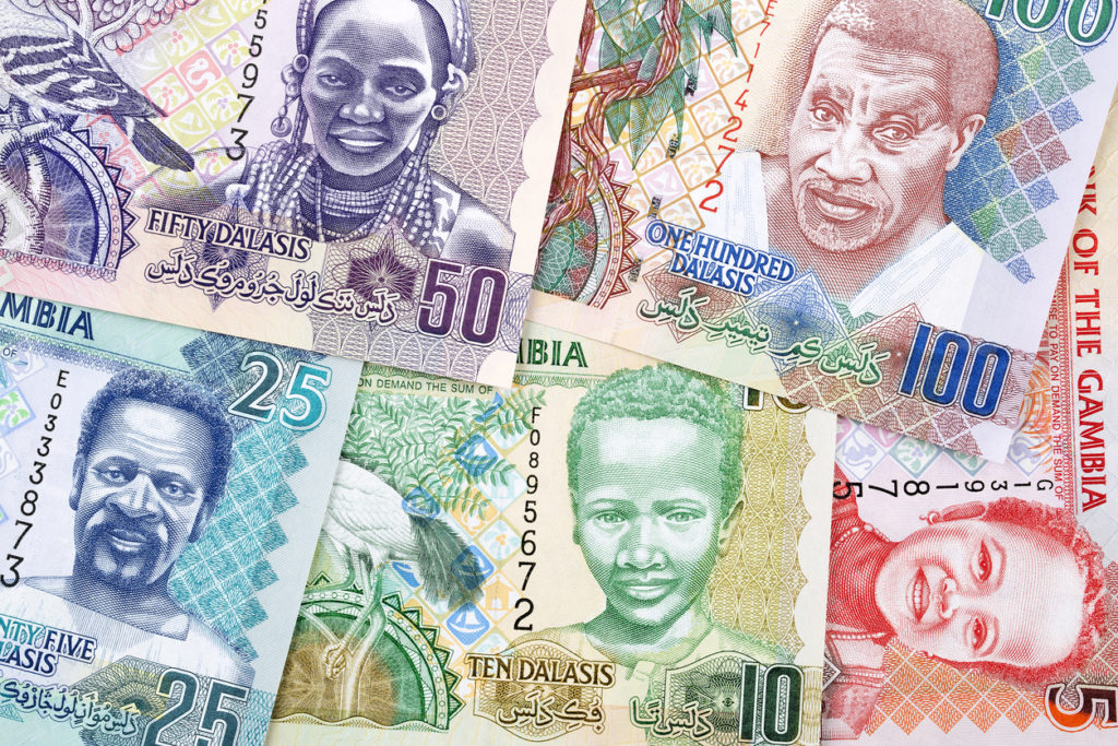 counterfeit currency in gambia