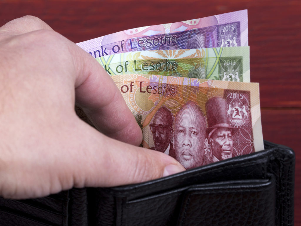 counterfeit currency in lesotho