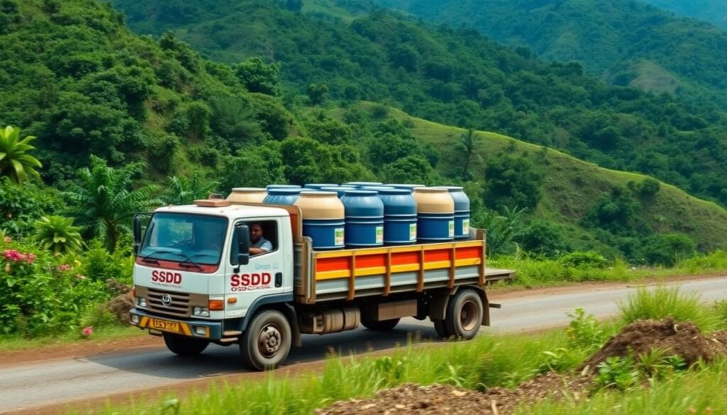 Chemical transportation Liberia