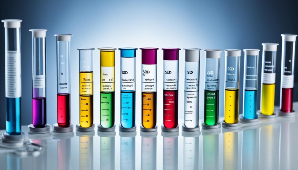 SSD Chemical Solution product range