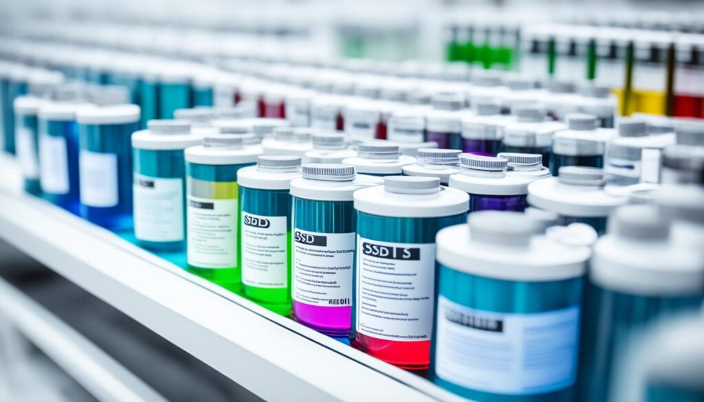 SSD chemical solution product range