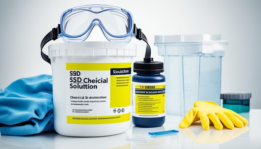 safety precautions ssd chemical solution