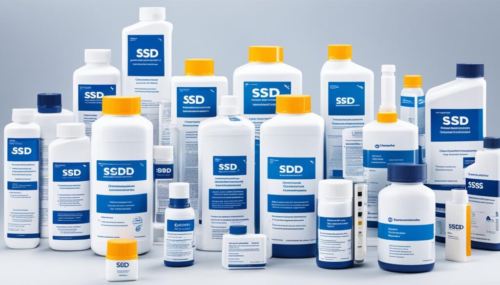 ssd chemical solution product range