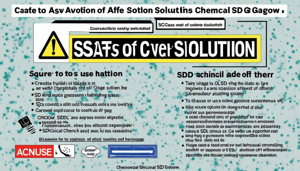 ssd chemical solution safety