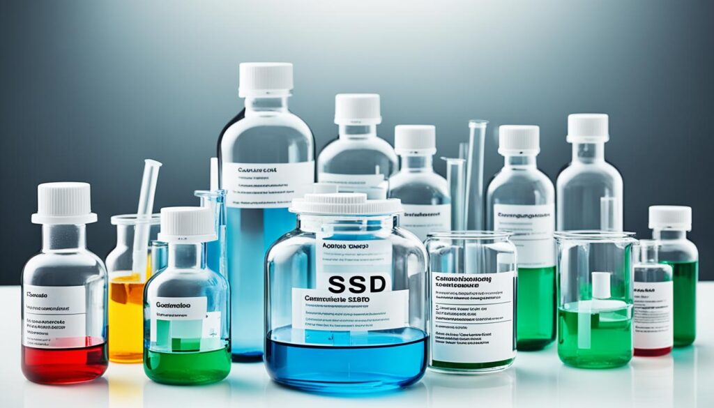 types of ssd chemicals