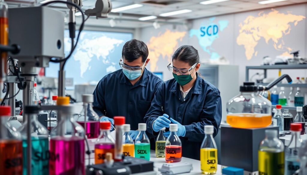 SSD Chemical Solution technicians